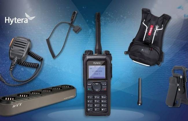 Pin bộ sạc tai nghe anten mic chính hãng bộ đàm Hytera