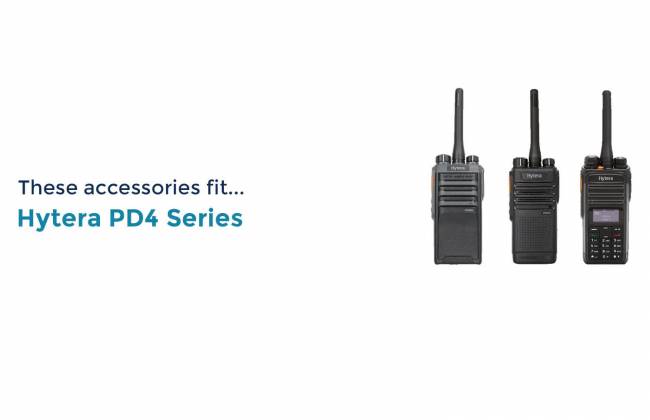 Phụ kiện bộ đàm Hytera PD4 Series (PD408 & PD488) chính hãng