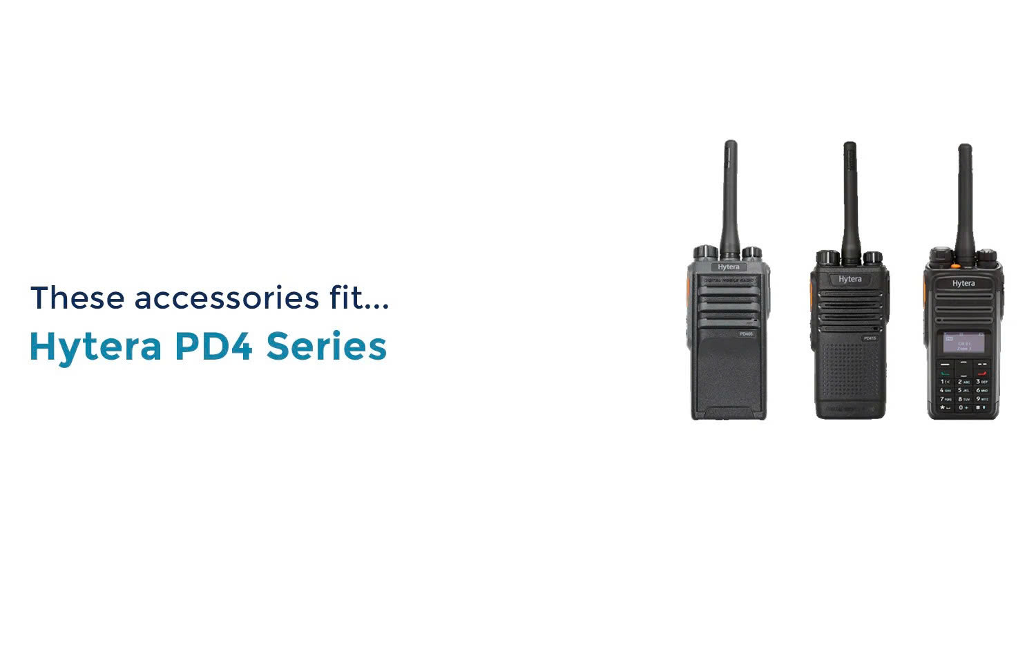 Phụ kiện bộ đàm Hytera PD4 Series (PD408 & PD488) chính hãng