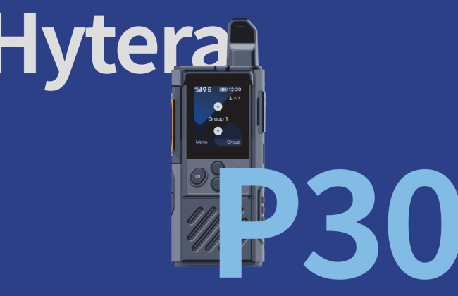 Ứng dụng bộ đàm Hytera P30 trong điều phối xe công trình